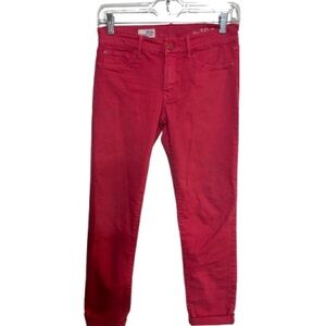 GAP Women’s Red Skinny Jeans
